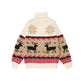 FAIRISLE REINDEER AND SNOWFLAKE VINTAGE CHRISTMAS JUMPER