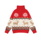 FAIRISLE REINDEER AND SNOWFLAKE CHRISTMAS  VINTAGE JUMPER