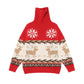 FAIRISLE REINDEER AND SNOWFLAKE CHRISTMAS  VINTAGE JUMPER