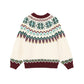 CHRISTMAS FAIRISLE VINTAGE SNOWFLAKE JUMPER